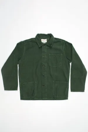 3001 Cord Button Overshirt | Coriander