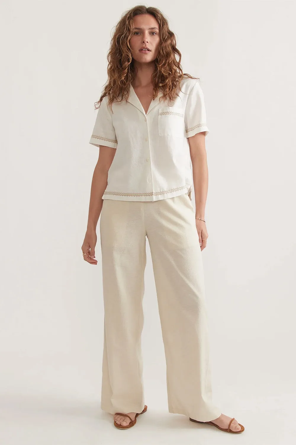 ALLISON HEMP TROUSER