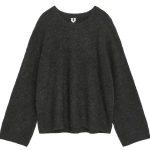 Arket Alpaca Blend sweater, dark gray