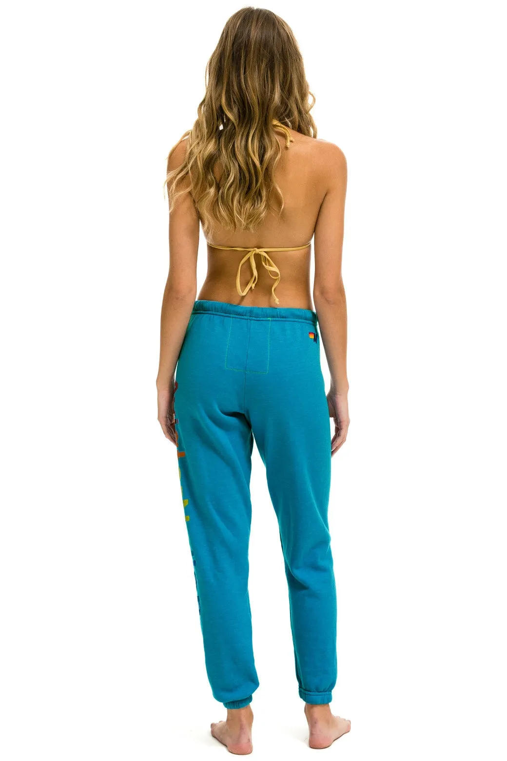 AVIATOR NATION VAIL SWEATPANTS - TEAL