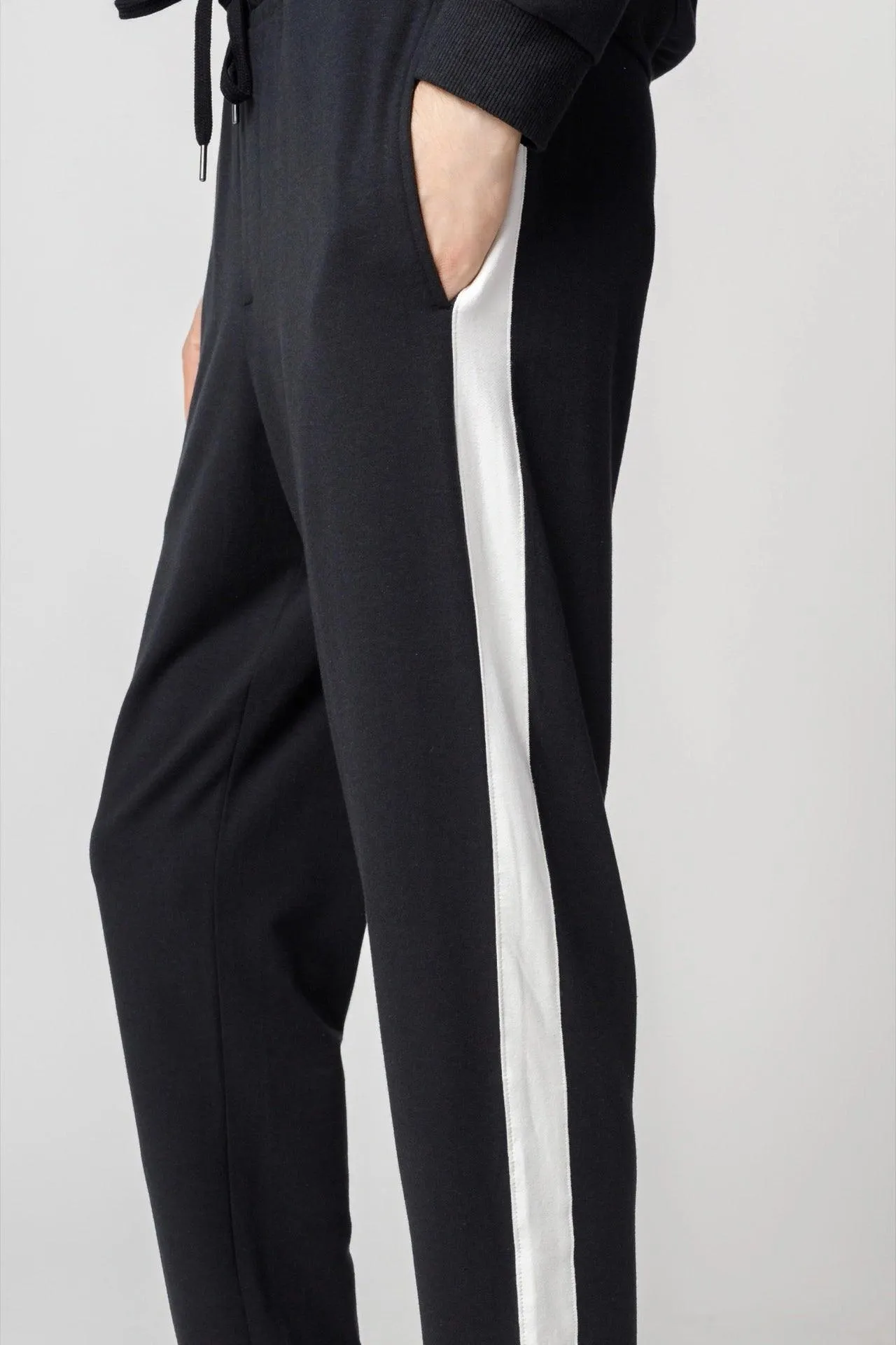 Bamboo Contrast Stripe  Sweatpants