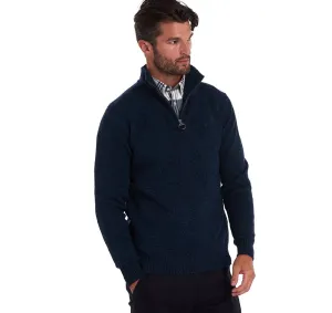 Barbour Men's Essential Lambswool Half Zip Jumper