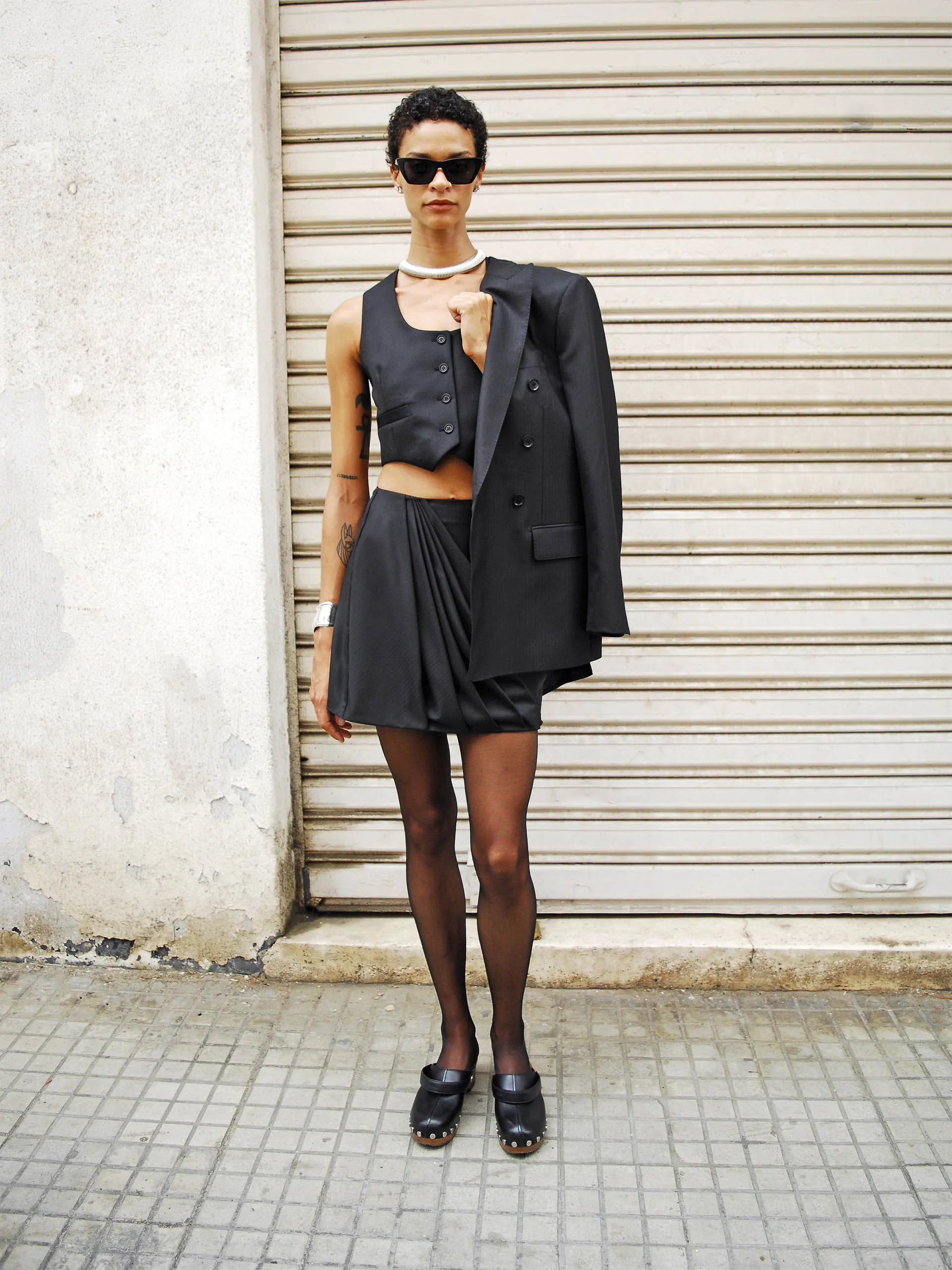 Black Misha skirt