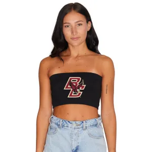 Boston College Black Bandeau Top