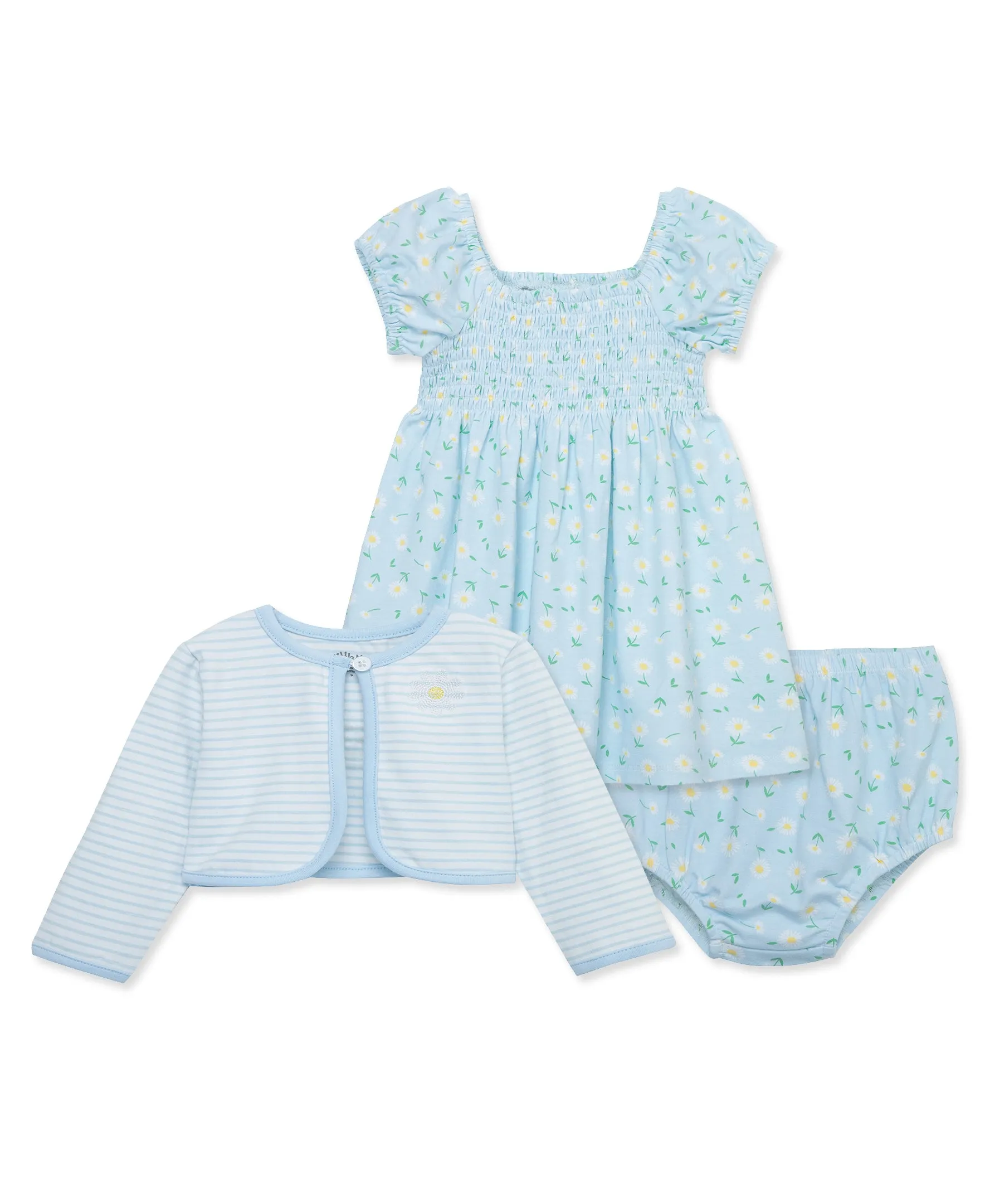 Daisy Knit Infant Dress Set (12M-24M)