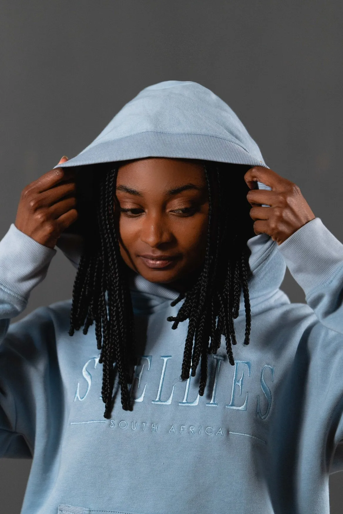 Daydreamer Fleece Hoodie in Periwinkle