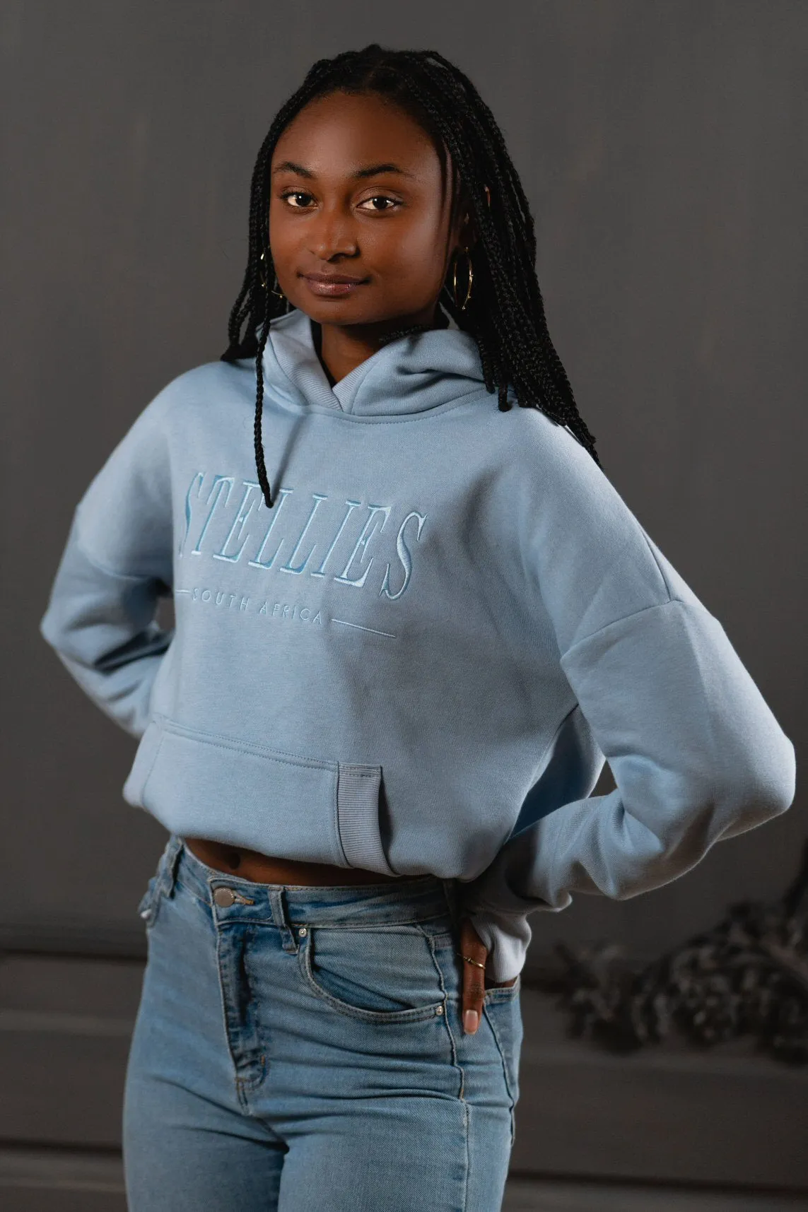 Daydreamer Fleece Hoodie in Periwinkle