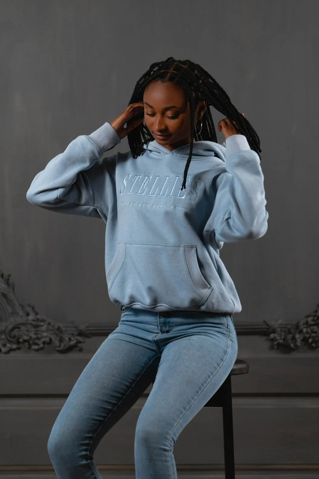 Daydreamer Fleece Hoodie in Periwinkle