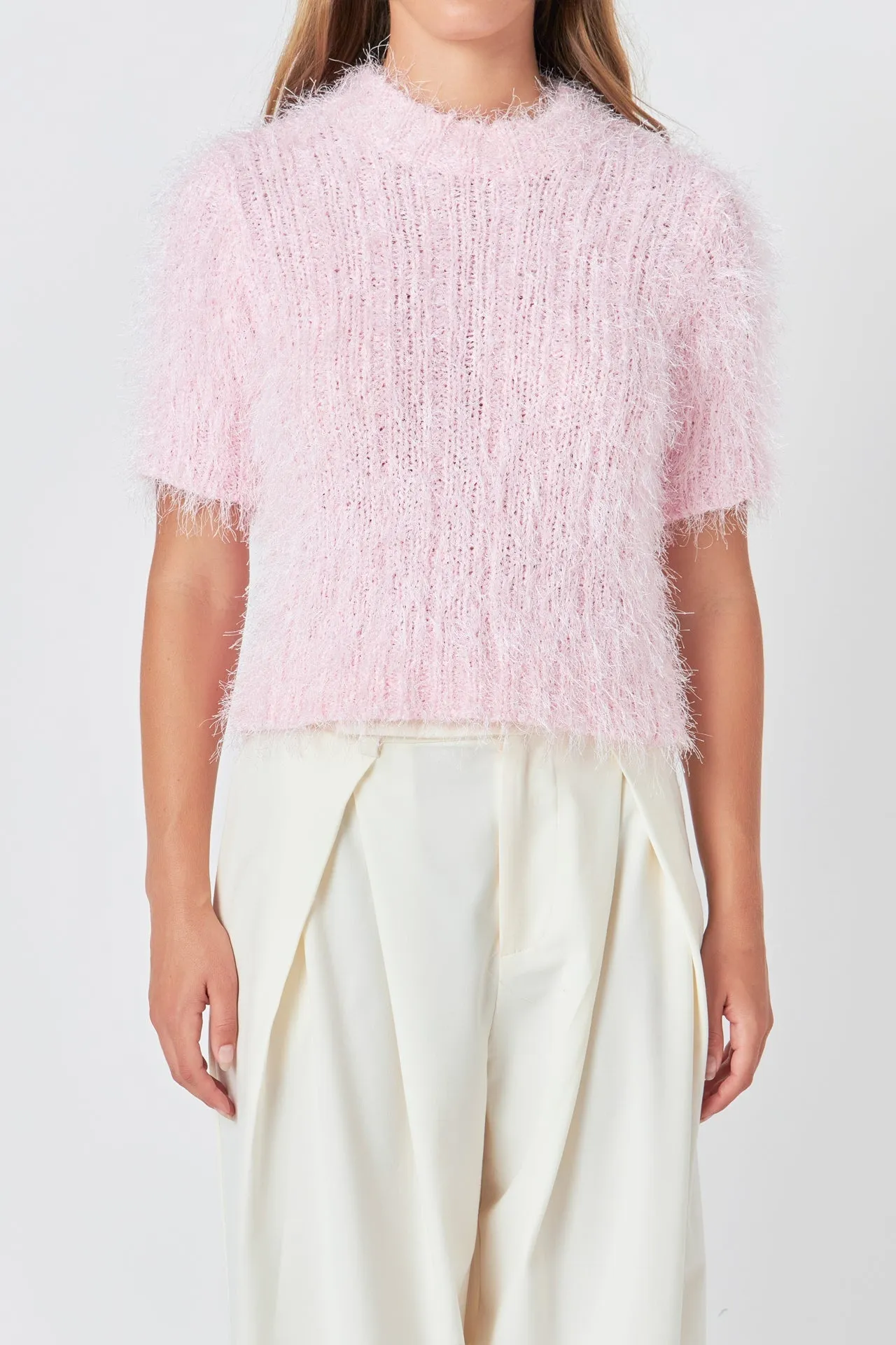 Endless Rose - Short Sleeve Sweater