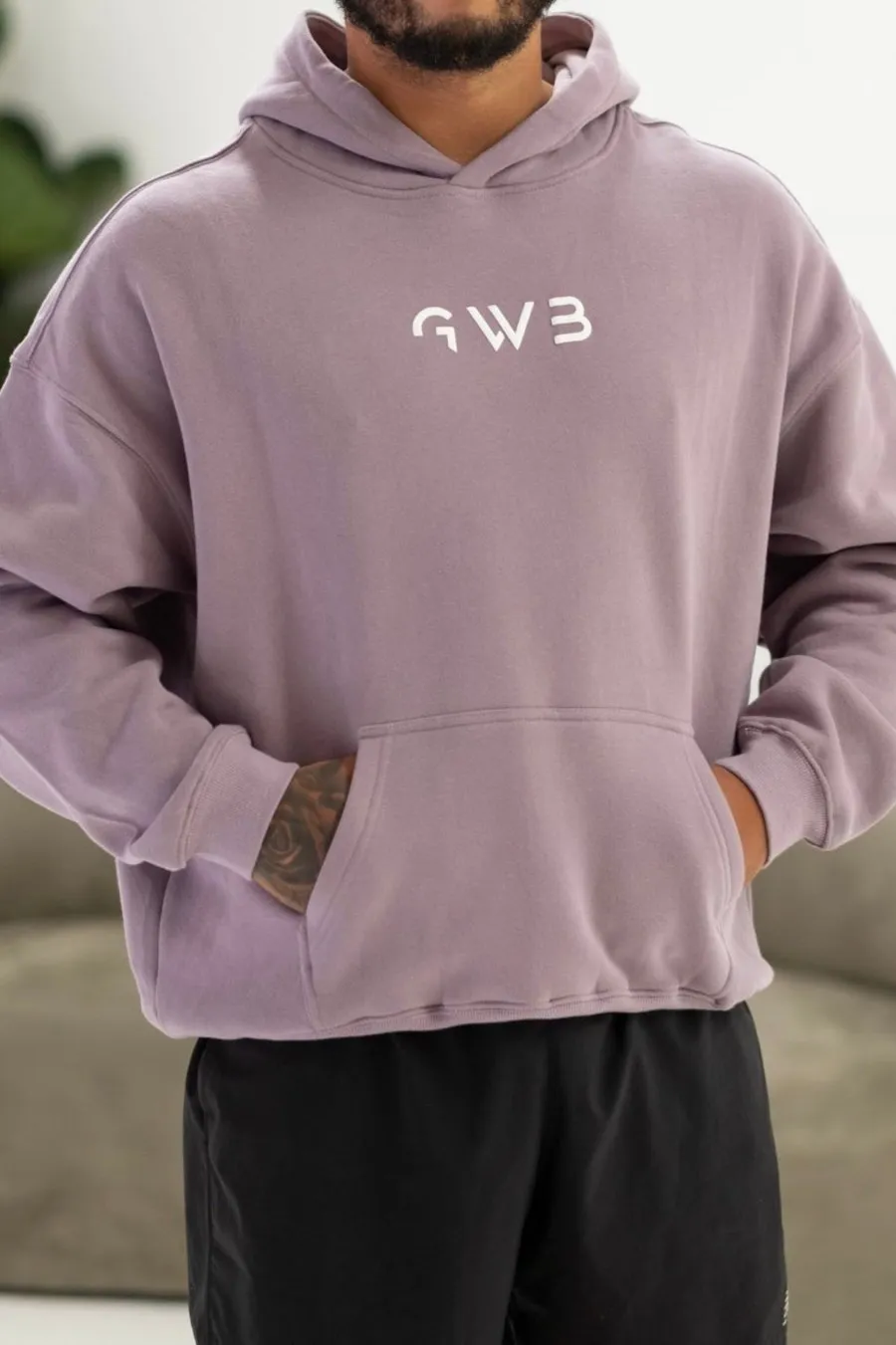 GWB Hoodie in Mauve