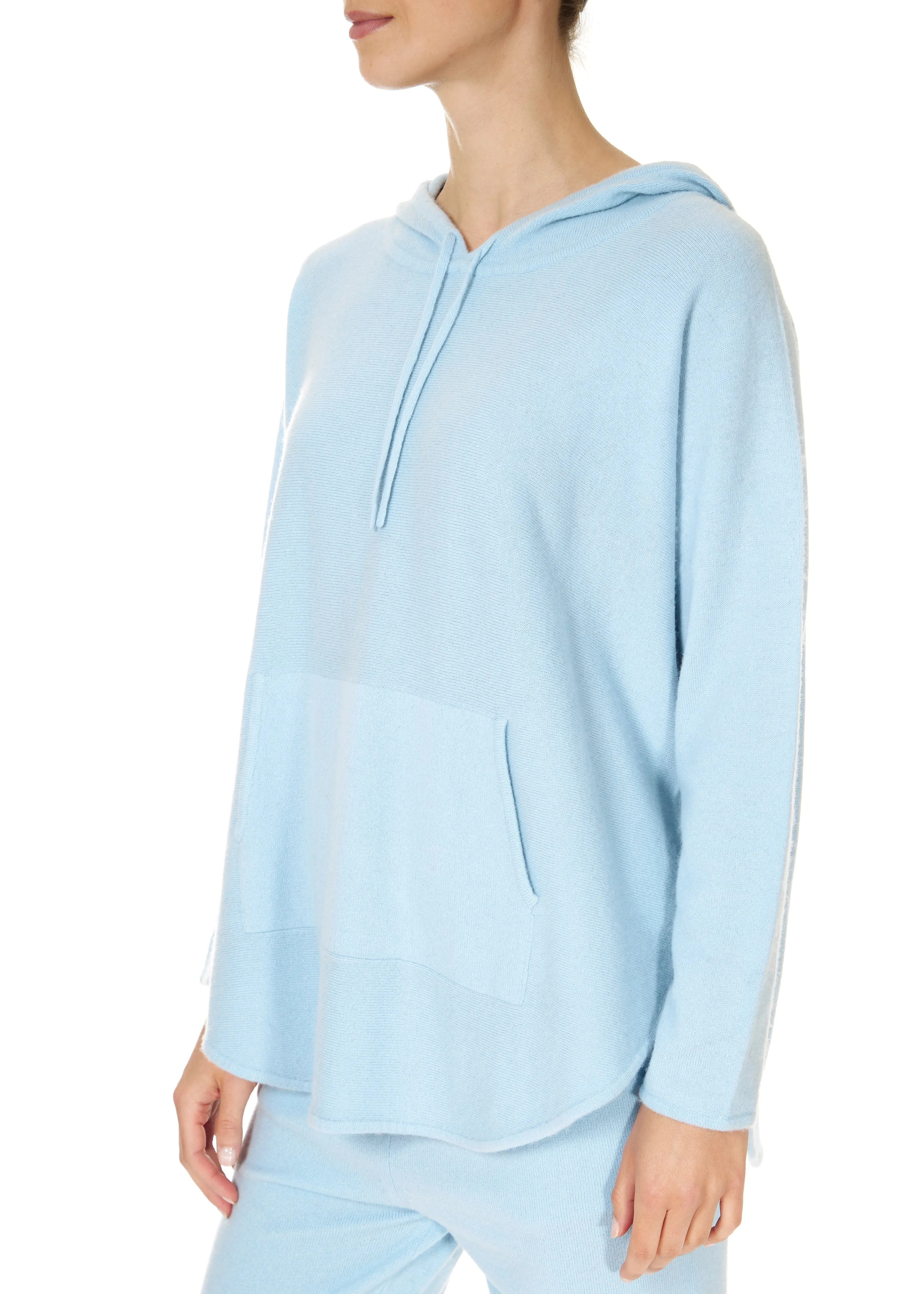 'Harper' Pastel Blue Hoodie