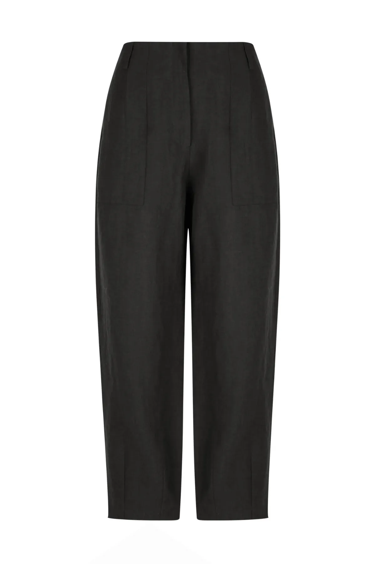 HENLEY LINEN PANT BLACK