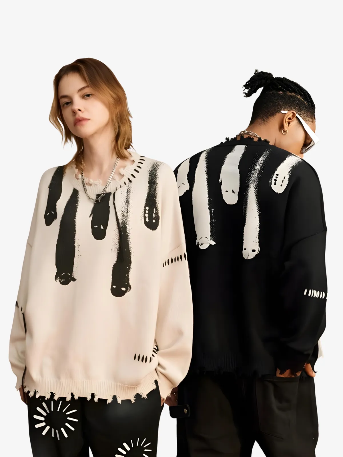 KG Eerie Graphic Sweater