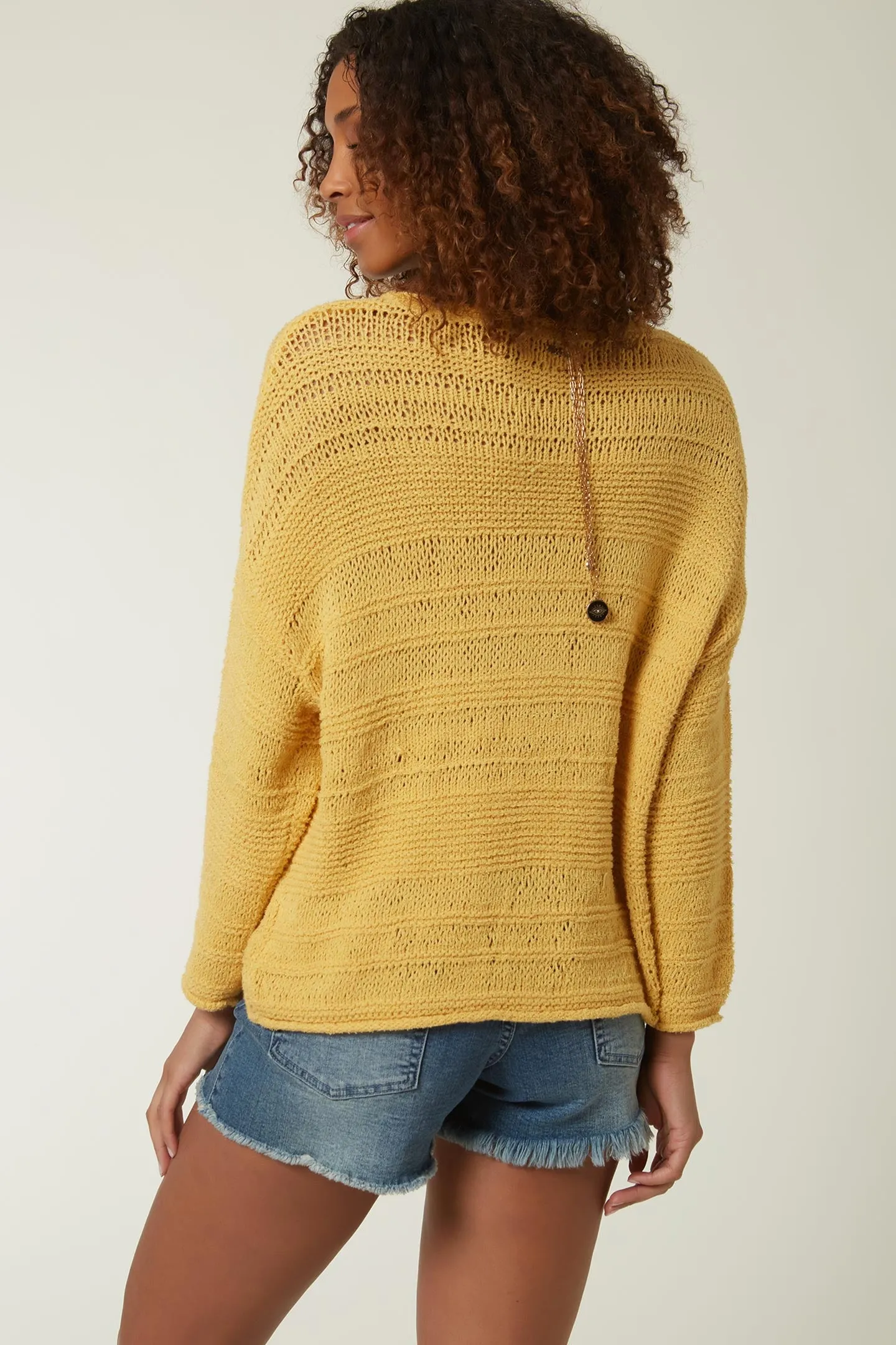 LADIES SALTY SOLID SWEATER