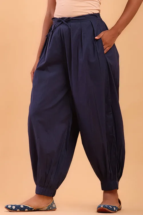 Navy Blue Afghani Pant