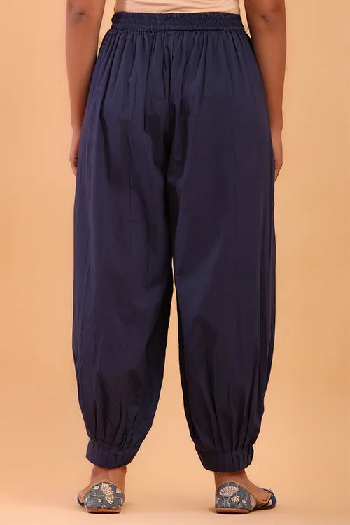 Navy Blue Afghani Pant