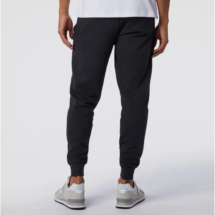 New Balance Essential Stacked Logo Men Lifestyle Pant Black