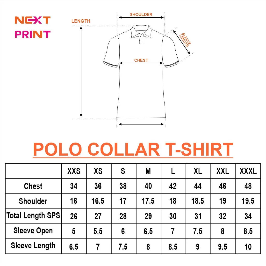 Next Print Customized Polo Neck Red Jersey NPTS26