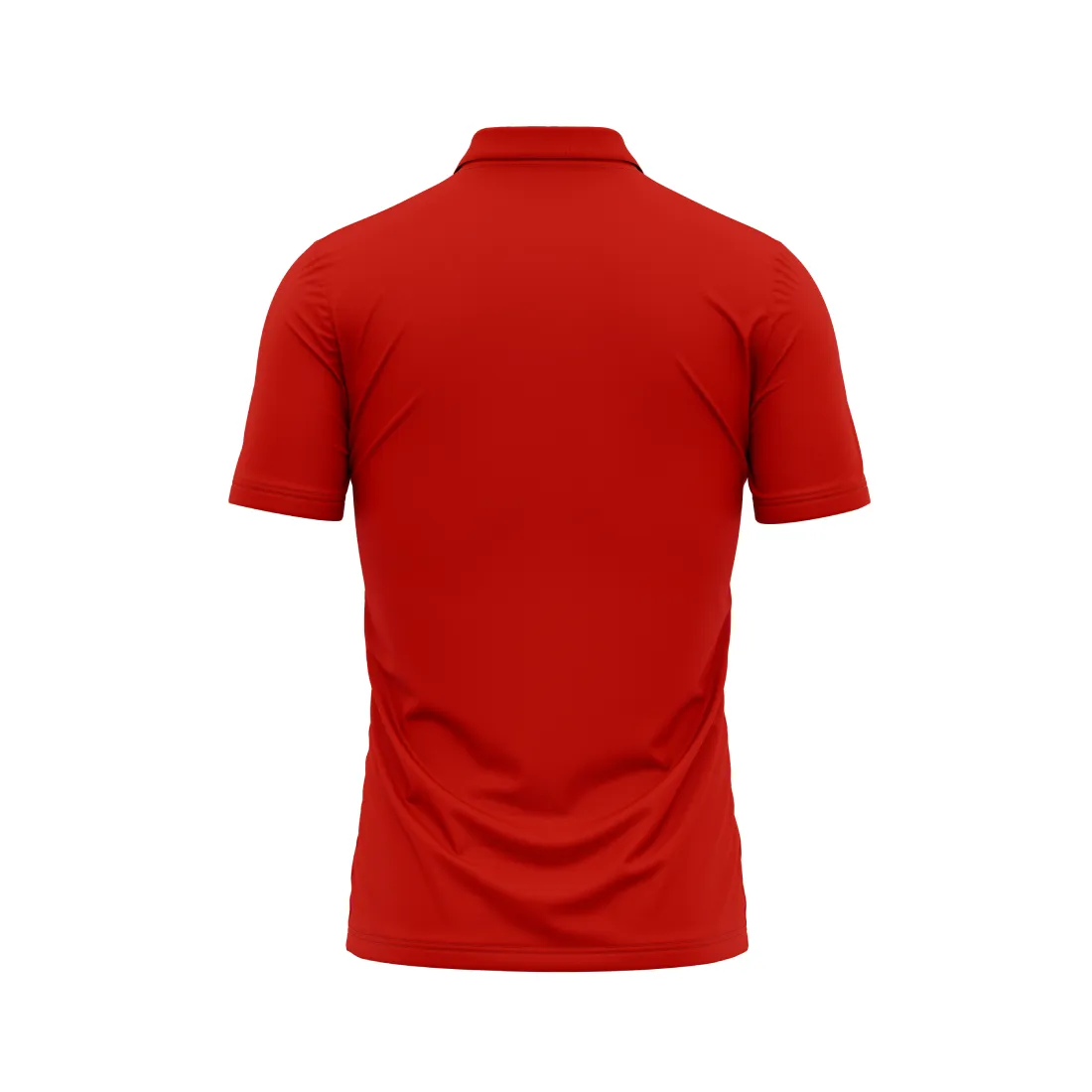 Next Print Customized Polo Neck Red Jersey NPTS26