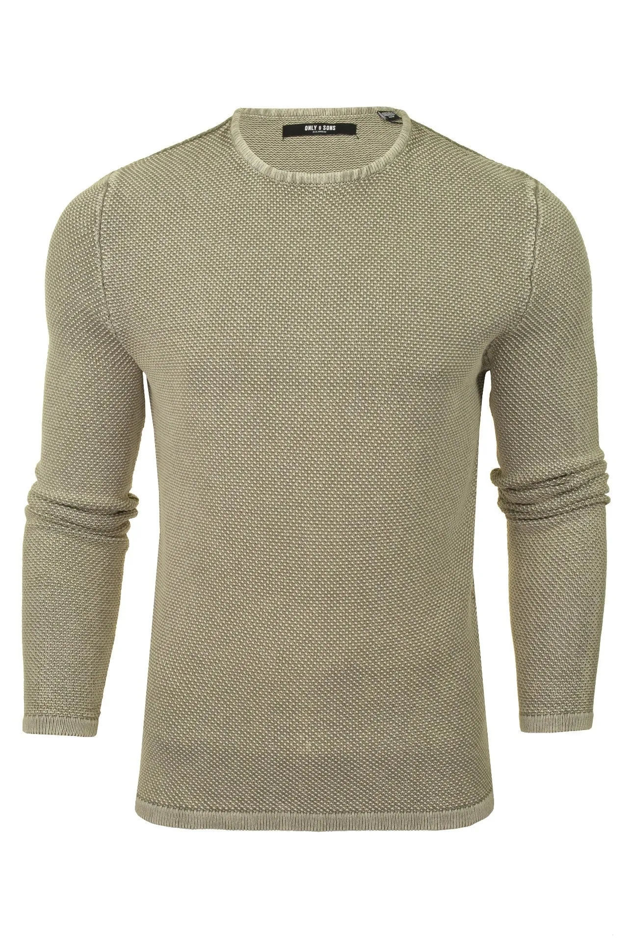 Only & Sons Mens Crew Neck Knit Jumper 'ONSHUGH'