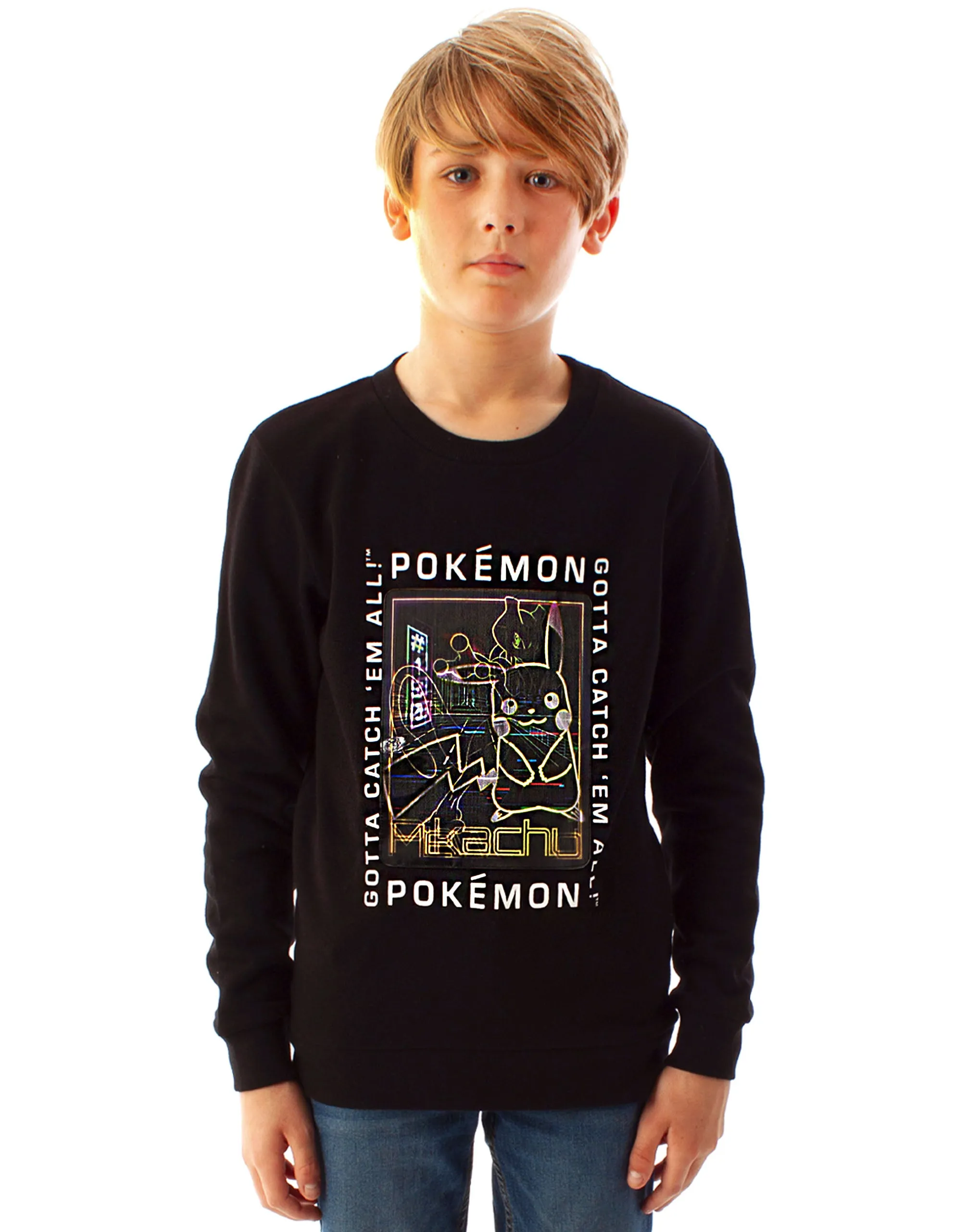 Pokemon Boys Black Sweatshirt