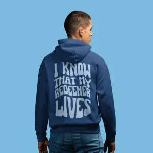 "Redeemed" Hoodie - Navy/Blue