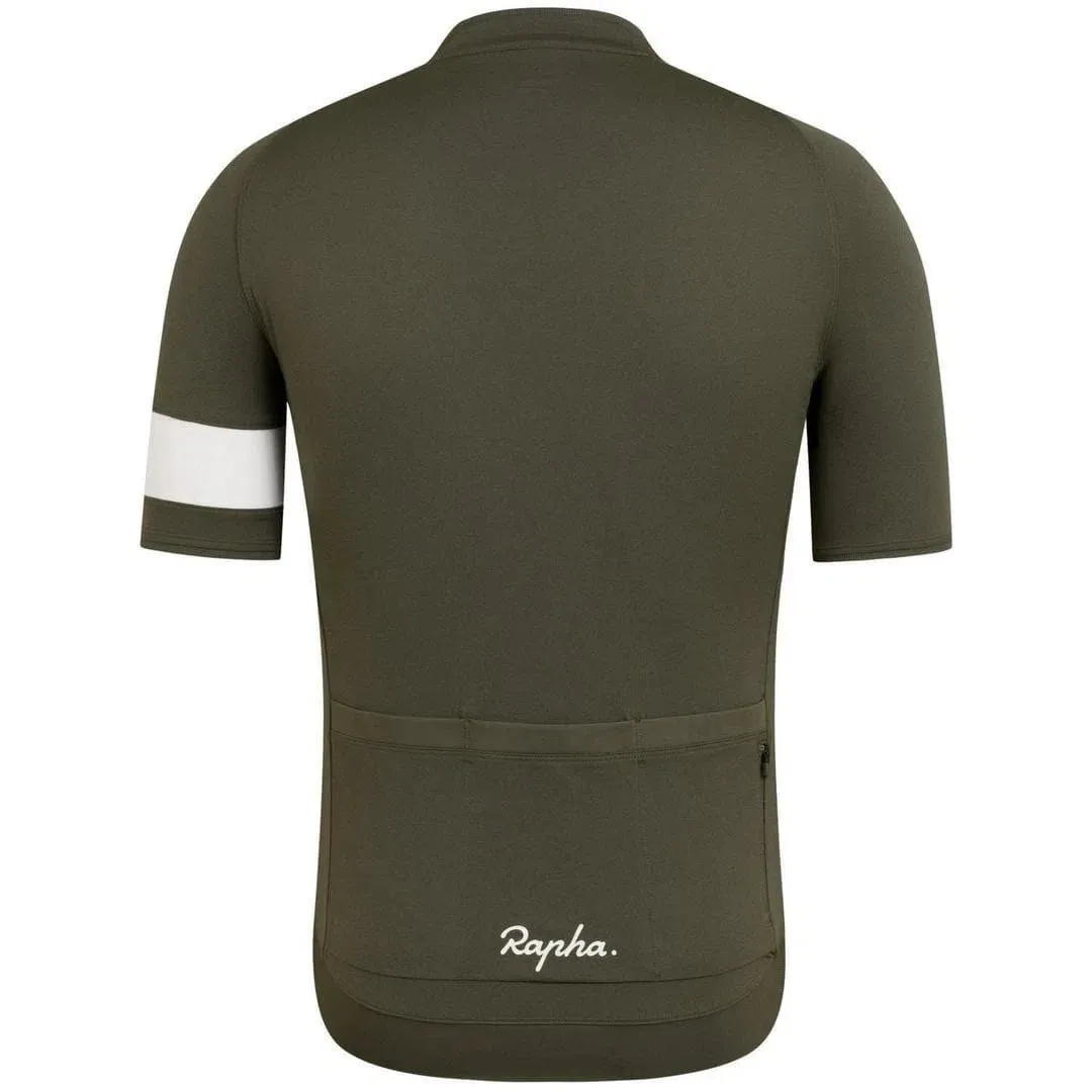 RAPHA Core Jersey - DGN Dark Green