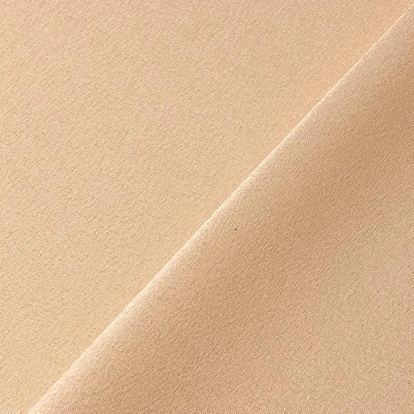 Satin Back Crepe Fabric, Gold- Width 112cm