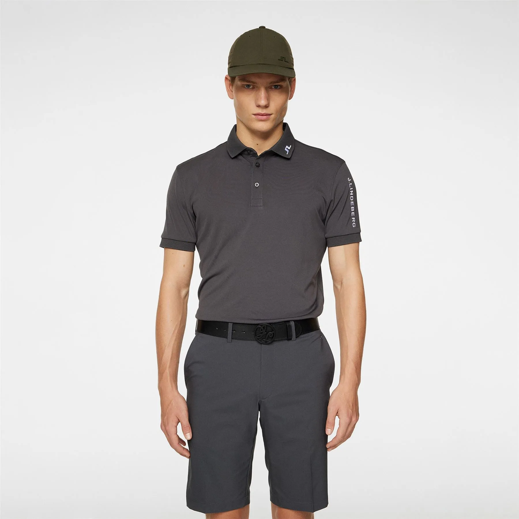 Tour Tech Regular Fit Polo Asphalt - AW24