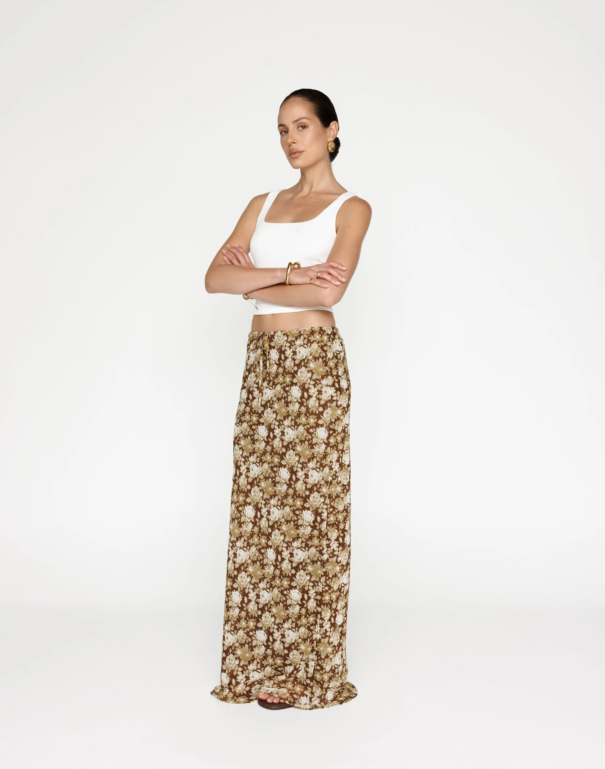 Zaya Maxi Skirt (Marigold)