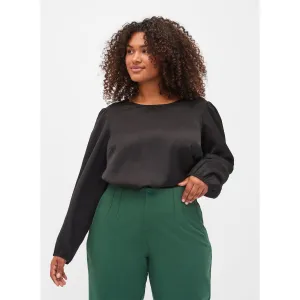 Zizzi Kim Blouse in Black